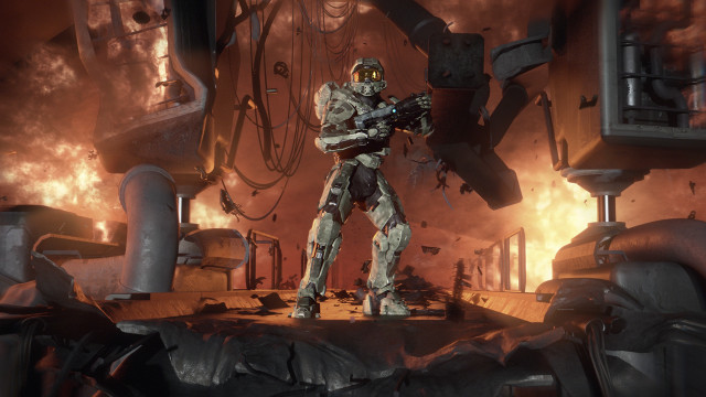 Sci fi futuristic flames smoke free wallpaper - medium preview image