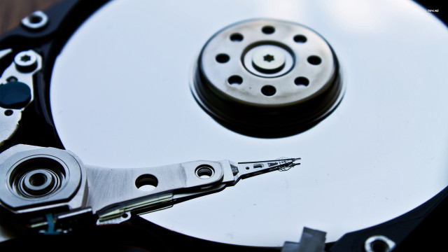 Hard drive scissors screwdriver top free wallpaper - medium preview image