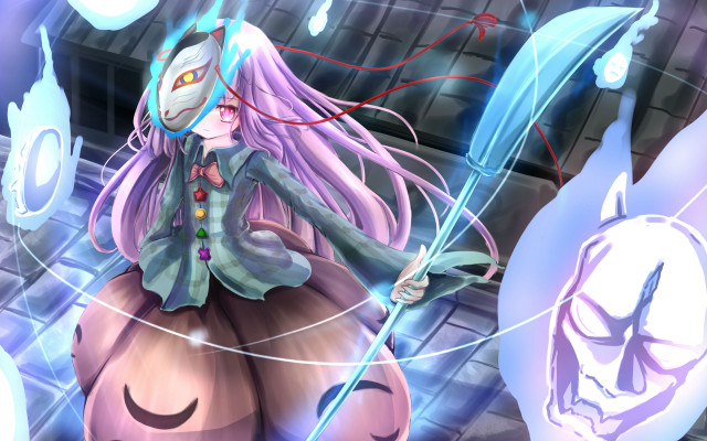 Anime character sword demon background #3 free wallpaper - medium preview image