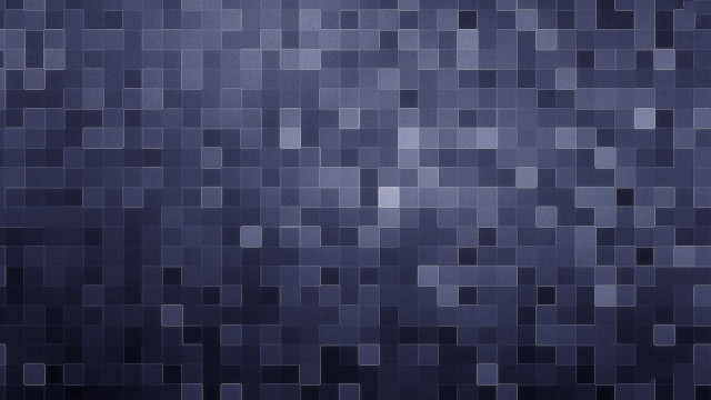 Blue checkered honeycomb pixel art free wallpaper - medium preview image