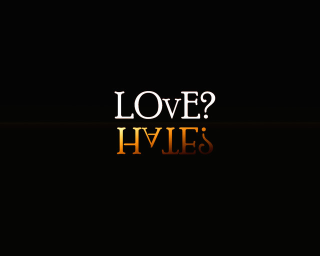 Love hyles black background orange free wallpaper - medium preview image