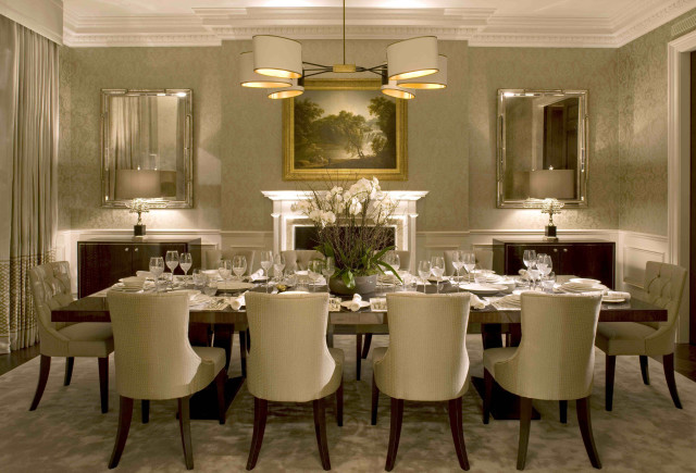 Dining room table chairs painting free wallpaper - medium preview image