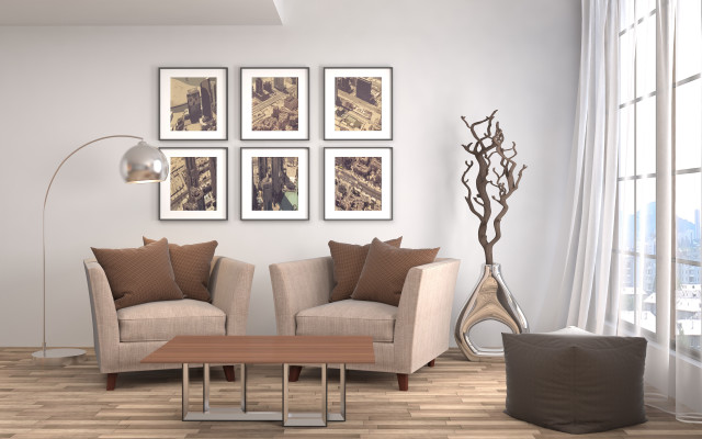 Living room couch chair table #12 free wallpaper - medium preview image