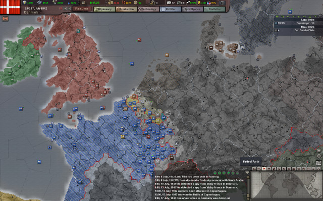 Europe map colorful countries sizes free wallpaper - medium preview image