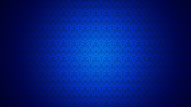 Blue background small flowers pattern free wallpaper - medium preview image