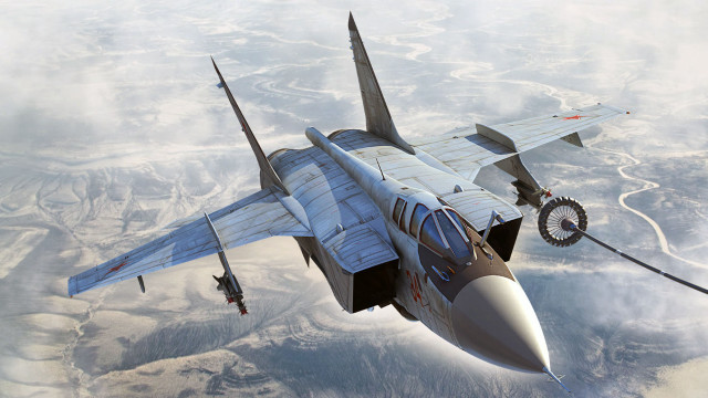 Fighter jet parachute man ocean free wallpaper - medium preview image