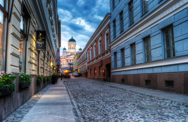 Street clock tower building clock free wallpaper - medium preview image