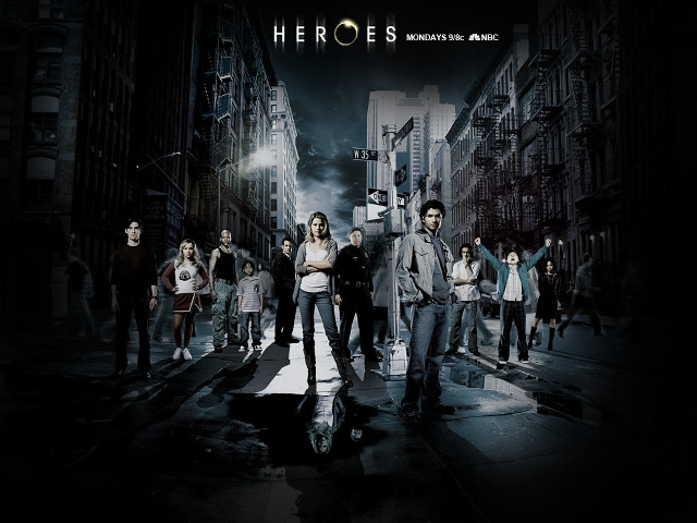 Group people city dark background free wallpaper - medium preview image