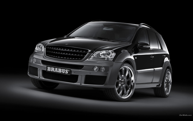 Black mercedes benz 3d rendered free wallpaper - medium preview image
