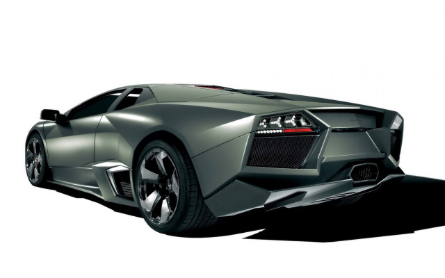 Silver sports car rendering rear free wallpaper - medium preview image