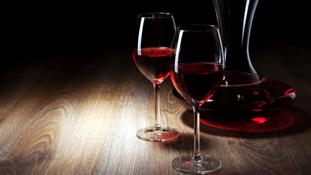 Wine glasses bottle still life #3 free wallpaper - medium preview image