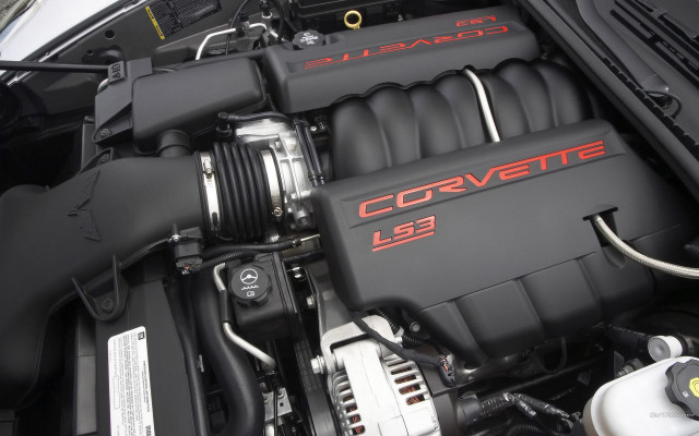 Car engine closeup white car free wallpaper - medium preview image