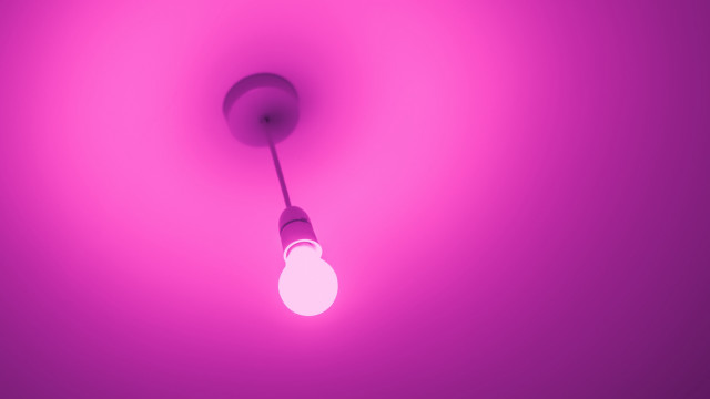 Pink lightbulb darkroom synchromism purple free wallpaper - medium preview image