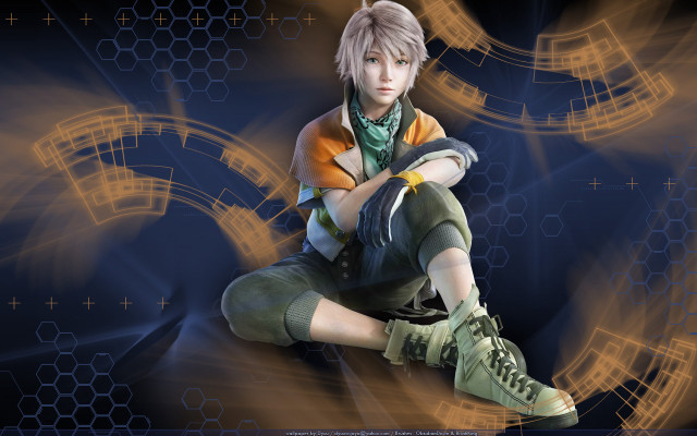 Boy sitting ground legs crossed free wallpaper - medium preview image