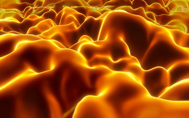 Rock lava orange fire sparks free wallpaper - medium preview image