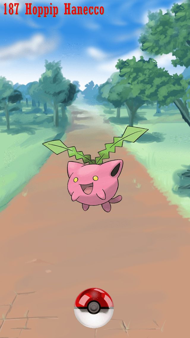 Cartoon character running path ball free wallpaper - medium preview image