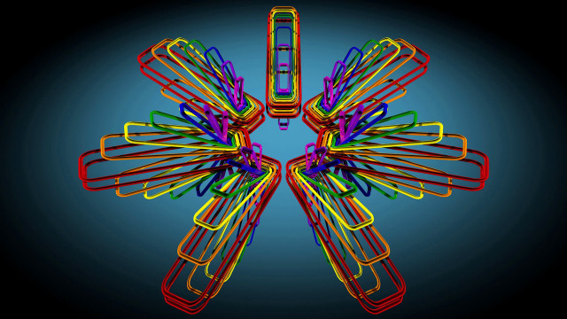 Cellphone colorful clips abstract sculpture free wallpaper - medium preview image
