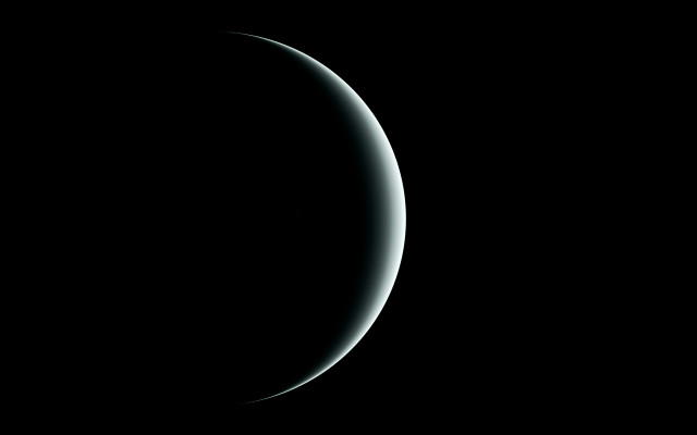Crescent dark sky white line free wallpaper - medium preview image