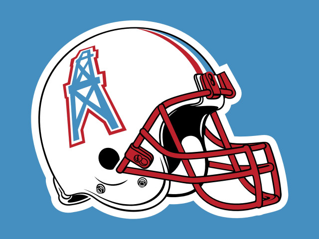 Football helmet tower blue background free wallpaper - medium preview image