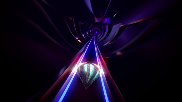 Colorful abstract heart center purple free wallpaper - medium preview image