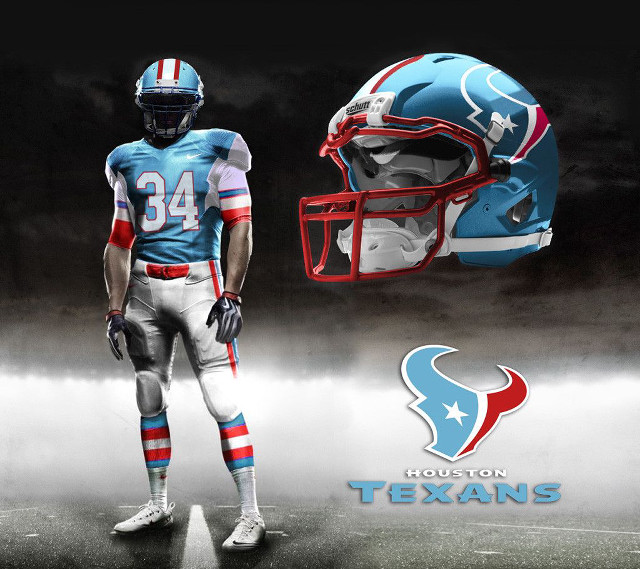 Football player texans uniform helmet free wallpaper - medium preview image