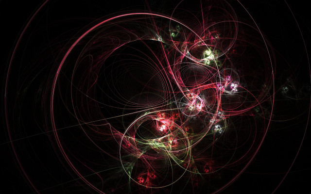 Spiral light fractal glowing eyes free wallpaper - medium preview image