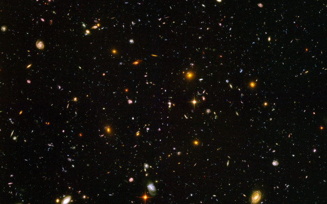 Large cluster stars black background #4 free wallpaper - medium preview image