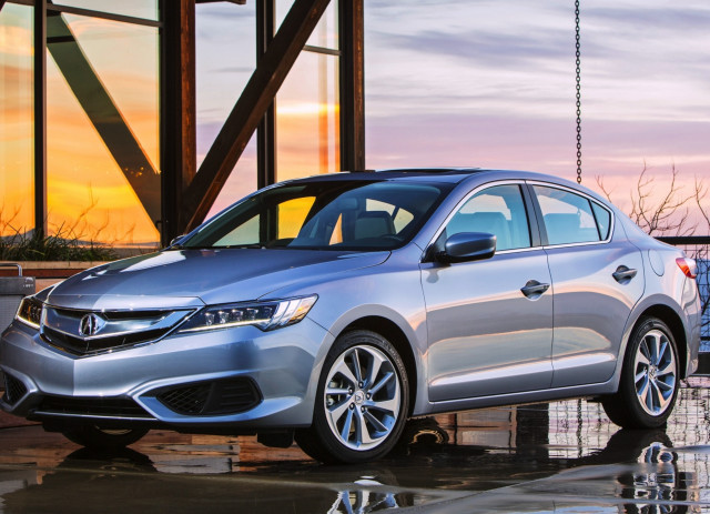Silver car sunset reflection digital free wallpaper - medium preview image