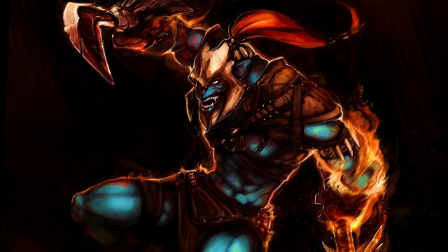 Demonic man sword demon outfit free wallpaper - medium preview image