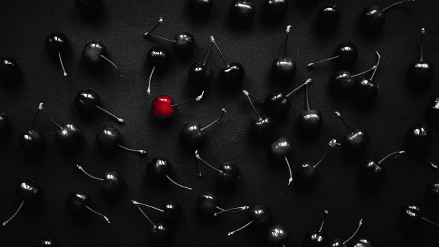 Black red pins red ball free wallpaper - medium preview image