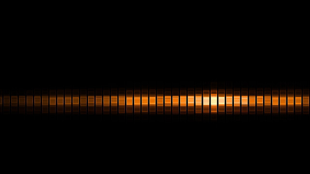 Black background yellow reflection video free wallpaper - medium preview image