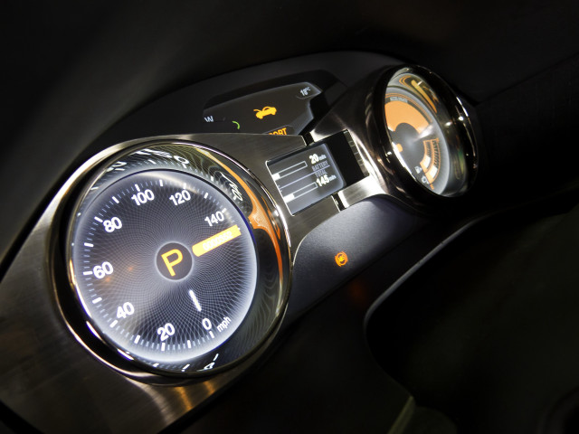 Car dashboard speedometer dashlight panfuturism free wallpaper - medium preview image