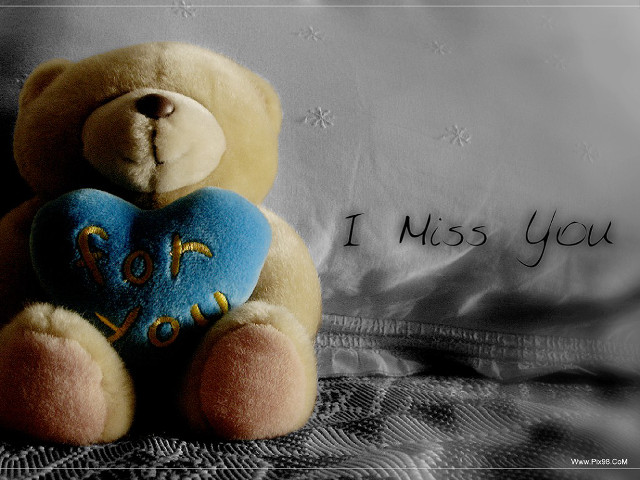 Teddy bear heart message i #2 free wallpaper - medium preview image