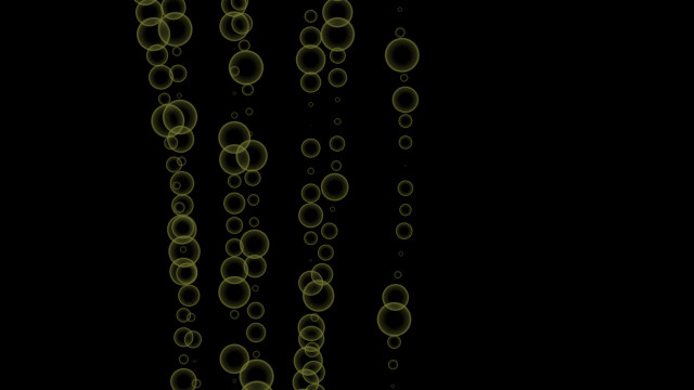 Black bubbles bruce munro generative free wallpaper - medium preview image