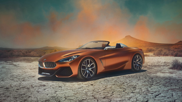 Desert car clouds vehicles ypromotional free wallpaper - medium preview image