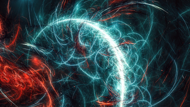 Spiral light colors blue red free wallpaper - medium preview image