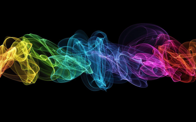 Colorful smokes magic energy gem free wallpaper - medium preview image