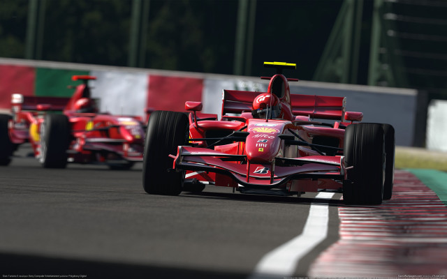 Red race car bernd fasching free wallpaper - medium preview image