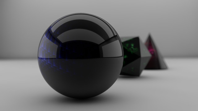 Black egg blue green design free wallpaper - medium preview image