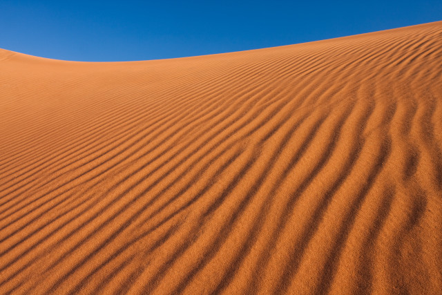 Large sand dune blue sky #5 free wallpaper - medium preview image