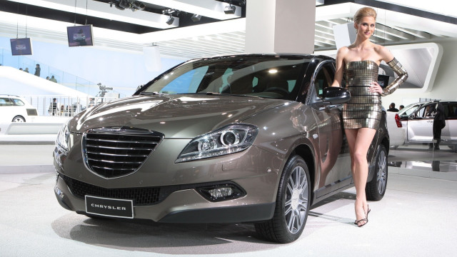 Woman dress car showroom detailing free wallpaper - medium preview image