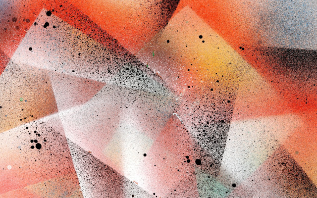 Black dots red yellow white free wallpaper - medium preview image