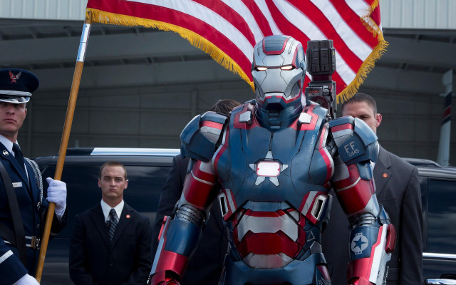 Man suit flag military armor free wallpaper - medium preview image