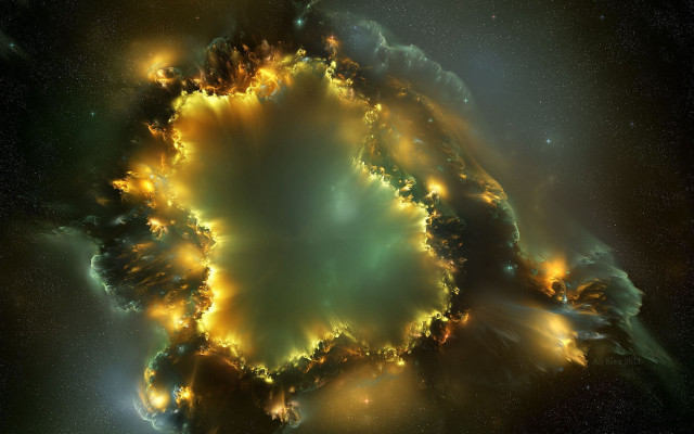 Large star sky full moon free wallpaper - medium preview image