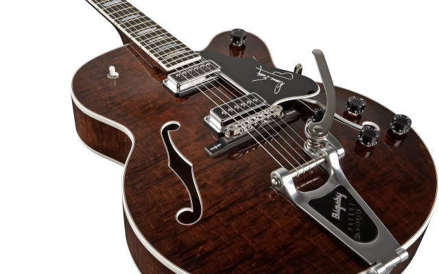 Guitar wooden metal neck bridge free wallpaper - medium preview image