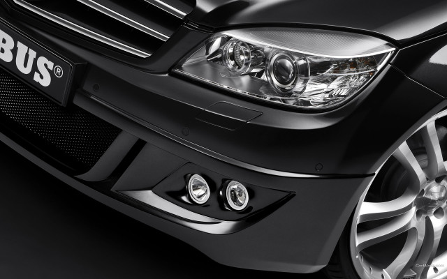 Black car chrome rims bus free wallpaper - medium preview image