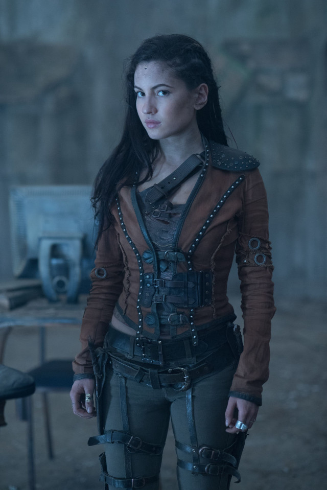 Woman leather jacket room table free wallpaper - medium preview image