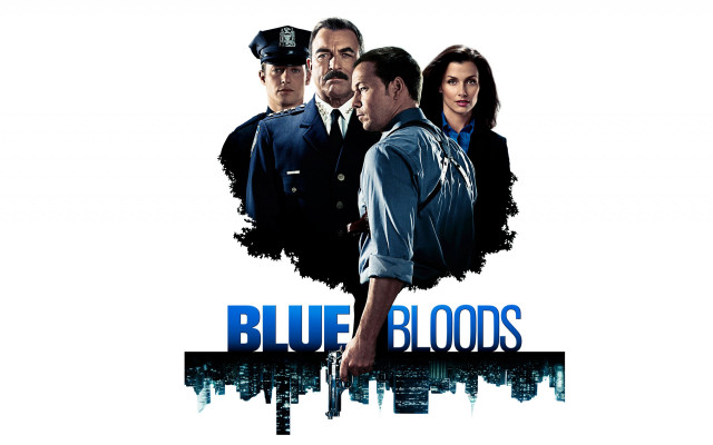 Cityscape group uniforms bluebloods poster free wallpaper - medium preview image