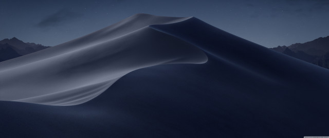 Mountain sky stars clouds moon free wallpaper - medium preview image