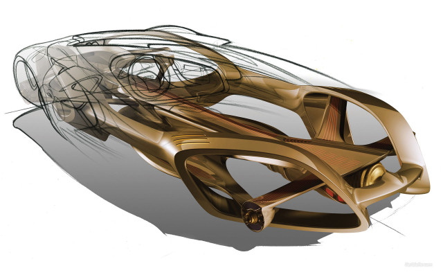 Car design side back dahlov free wallpaper - medium preview image